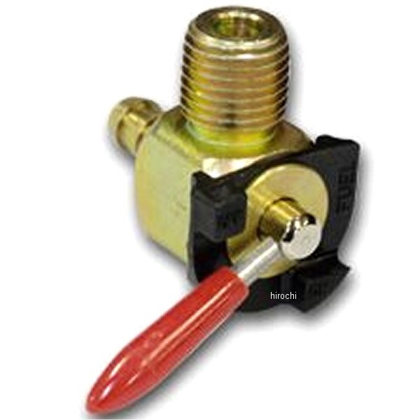 0705-0128 ガッツクローム 1/4NPT×1/4コック 90°