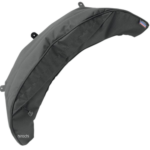 0710-0052 Parts Unlimited スノーモービル ウィンドシールド バッグ 94年-99年 ポラリス Indy Evolved 黒