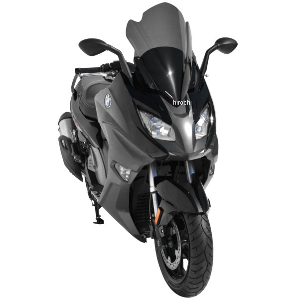 0710XX040 アルマックス ERMAX Aeromax スクリーン 51cm 16年-20年 BMW C650 SPORT ライトブラック