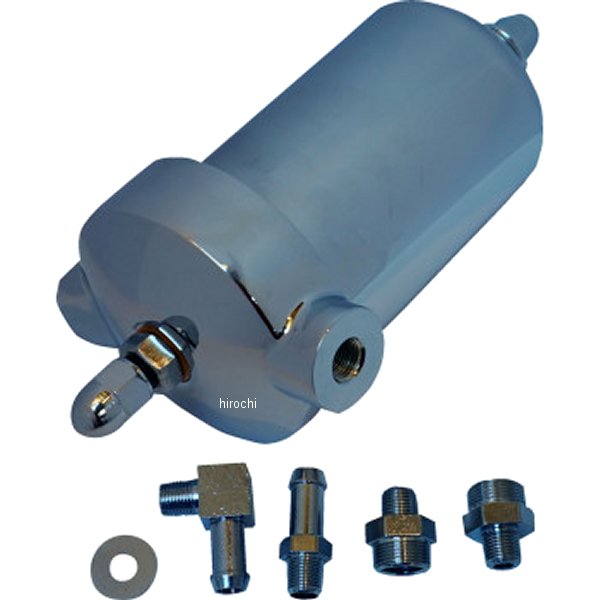 0712-0658 DRAG オイルフィルターアッセンブリー 79年-81年 FXEF クローム