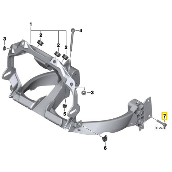 07129905159  BMW純正 トルクス ボルト ワッシャー付き