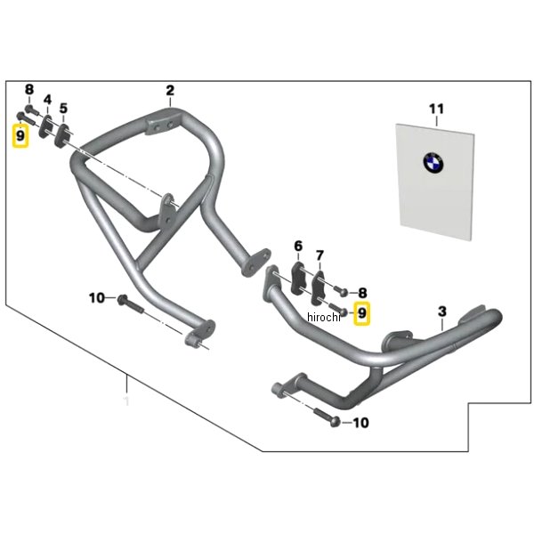 07129907381 BMW純正 フィリスター ヘッド スクリュー