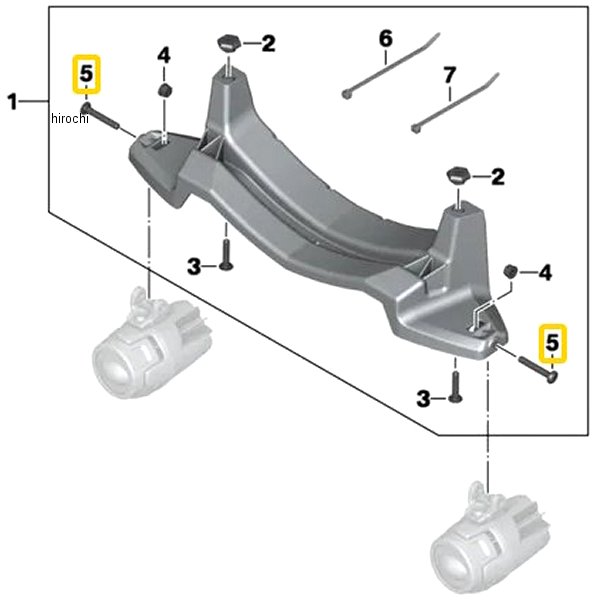 07129907397 BMW純正 フィリスター ヘッド スクリュー M6X45-8.8-ZNNIV