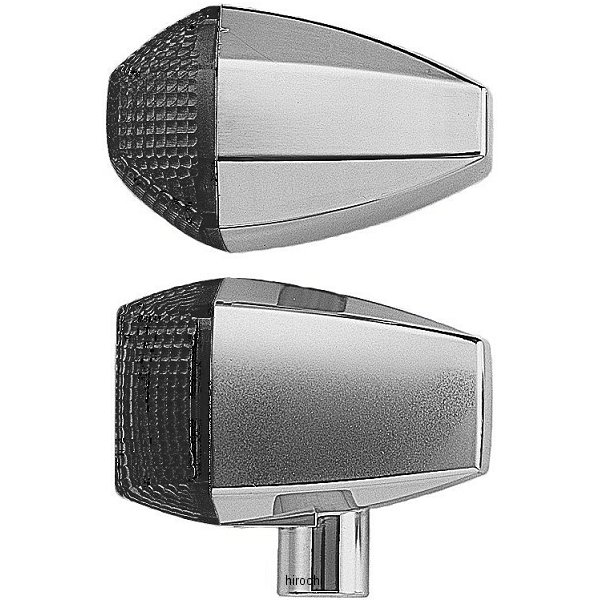 071463 ポッシュ POSH LED ZRウインカーセット スタンダードタイプ 94年-02年 ZRX1100、ZRX400 クローム/スモーク