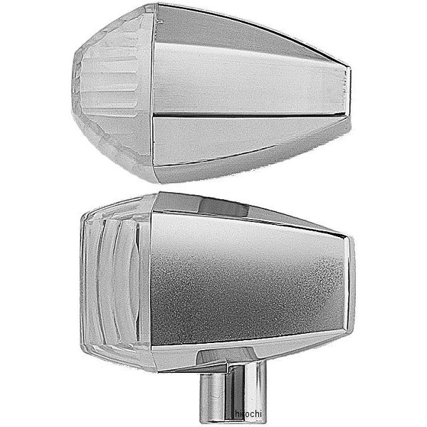 071566 ポッシュ POSH LED ZRウインカーセット クリスタルタイプ 01年-03年 ZRX1200R、ZRX400 クローム/クリア