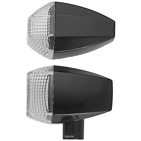 071662-06 ポッシュ POSH LED ZRウインカーセット スタンダードタイプ 04年-08年 ZRX1200R、ZRX400 黒/クリア
