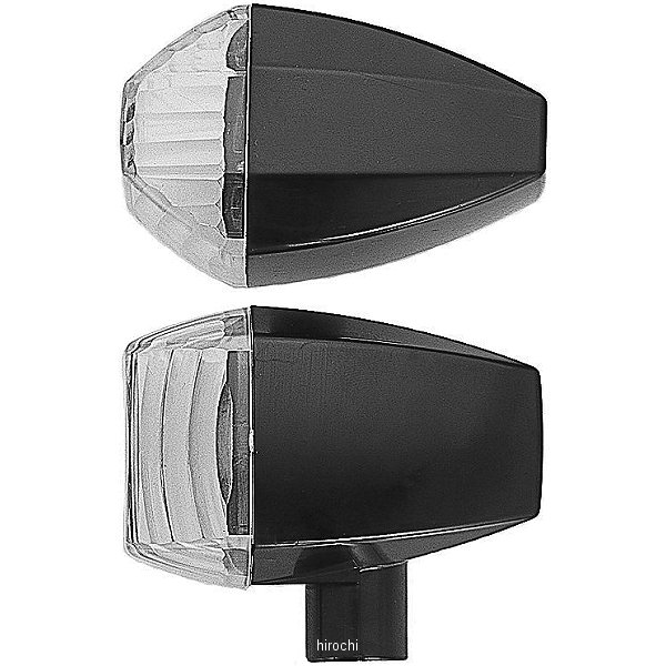 071666-06 ポッシュ POSH LED ZRウインカーセット クリスタルタイプ 04年-08年 ZRX1200R、ZRX400 黒/クリア