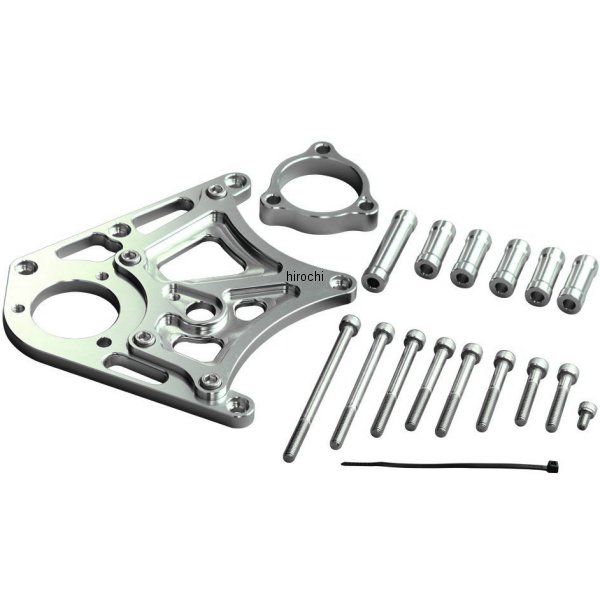 072201-03 ポッシュ POSH スプロケットカバー 09年-15年 ZRX1200DAEG ウィズ クラッチピストンベース シルバー