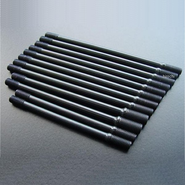 0729 ビーアールシー BRC クロモリ製シリンダースタッドボルト 純正形状 12本セット 75年-77年 CB400F