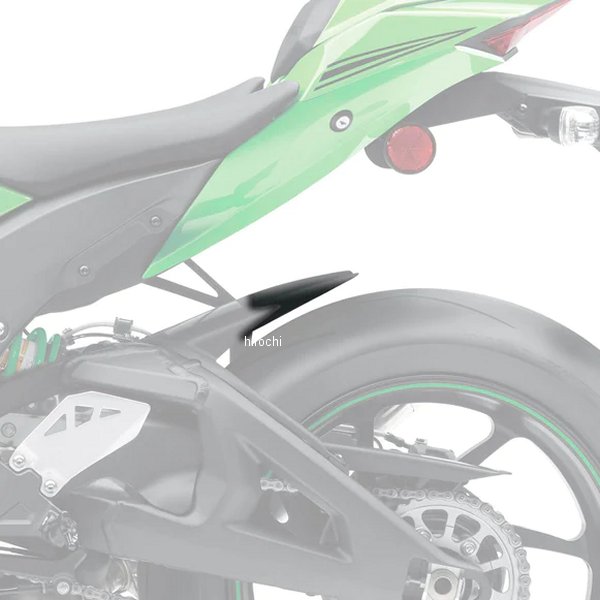 073875 ピラミッドプラスチック Pyramid Plastics ハガー エクステンション 17年-22年 ZX-10R マットブラック