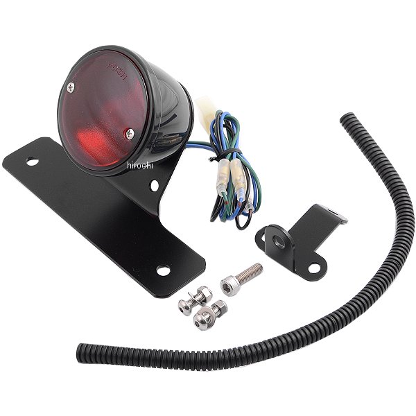 074190-06 ポッシュ POSH ヴィンテージラウンドテールランプキット 02年-12年 250TR 黒