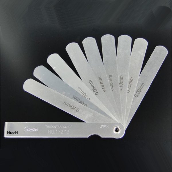 0765 ビーアールシー BRC タペット調整 ポイントギャップ調整用シックネスゲージ 汎用