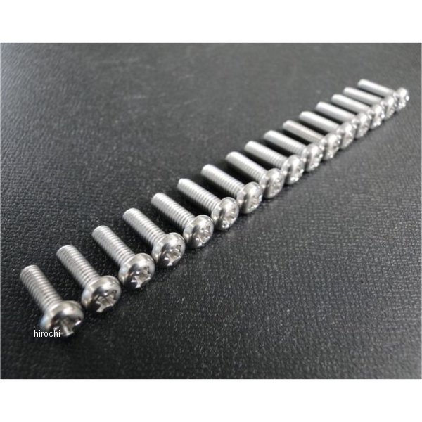 0773 ビーアールシー BRC ステンレス キャブフロートチャンバー取付ボルト 16本 CB400F、CB350F