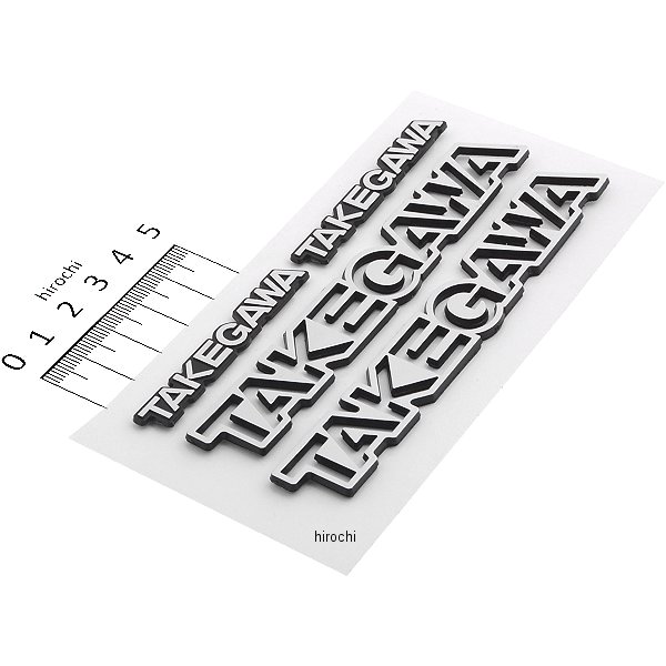 08-01-0017 SP武川 コンベックスエンブレム 汎用 シルバー 4枚