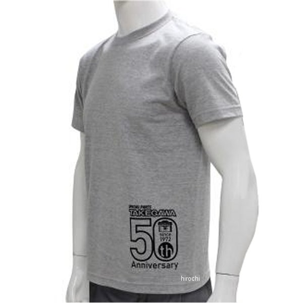 08-01-0035 SP武川 50周年Tシャツ Bデザイン グレー Sサイズ