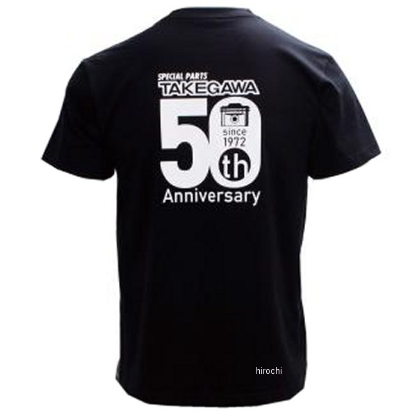 08-01-0039 SP武川 50周年Tシャツ Cデザイン 黒 Sサイズ