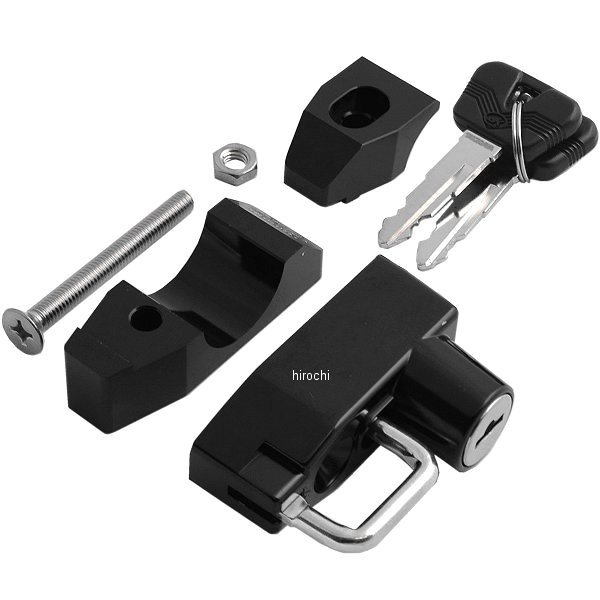 08-01-0134 SP武川 ヘルメットホルダーセット タイプ2 φ25.4 黒