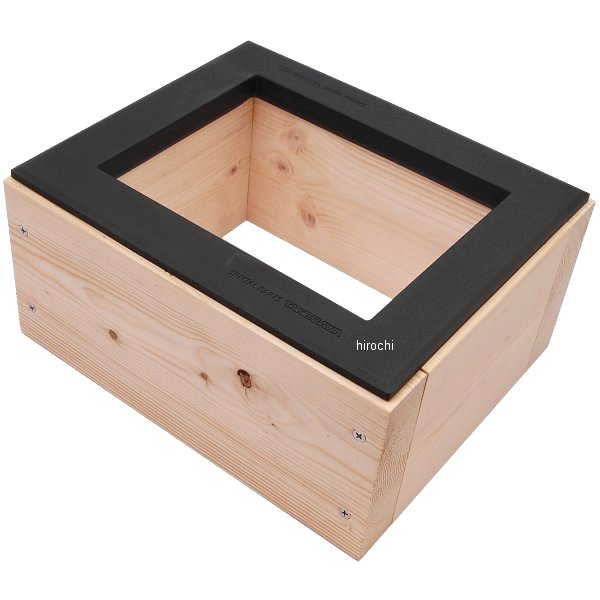 08-02-0001 SP武川 エンジン作業台 木製 箱型形状 縦約256mm 横約306mm 高さ約147mm 作業台上部 ラバープロテクター接着 汎用