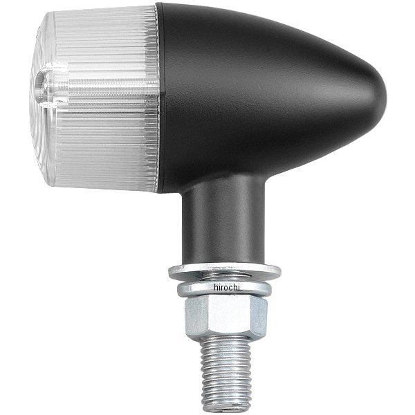 080099-56 ポッシュ POSH クラシカル砲弾タイプ ウインカーセット 94年-99年 GSF1200、GSF750、GSX400インパルス 黒/クリア