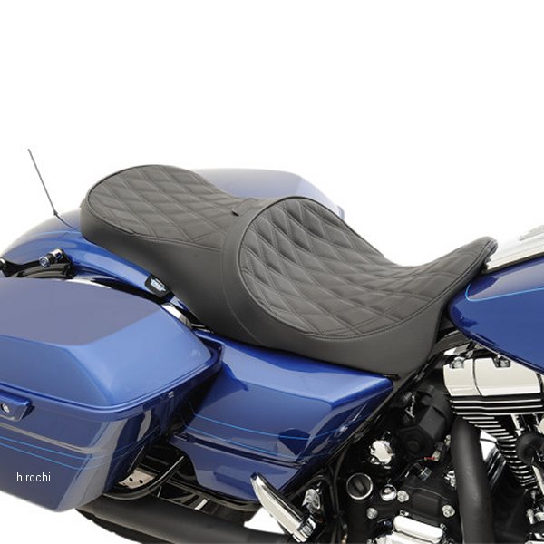 0801-1011 DRAG シート 2-UP フォワード ロープロファイル ツーリング ダイヤモンド 08年以降 ツーリング