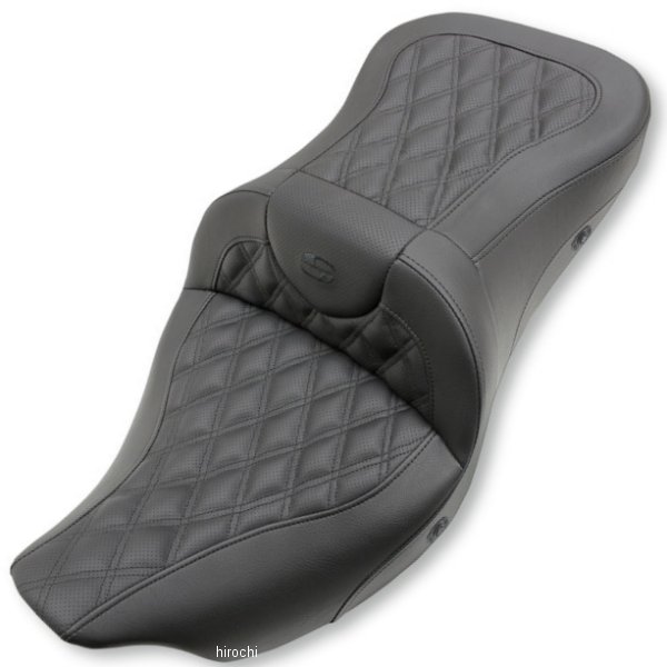 0801-1042 808-07B-184HCT サドルメン Saddlemen シート リーチ加熱 パックレスト無し ステッチ