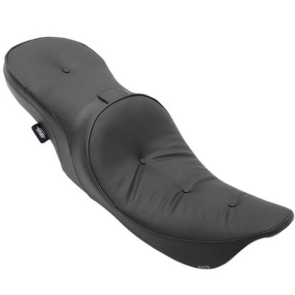 0801-1105 DRAG シート 2-UP ロープロファイル 99年-07年 ツーリング バックレスト取り付け可能 ピロー