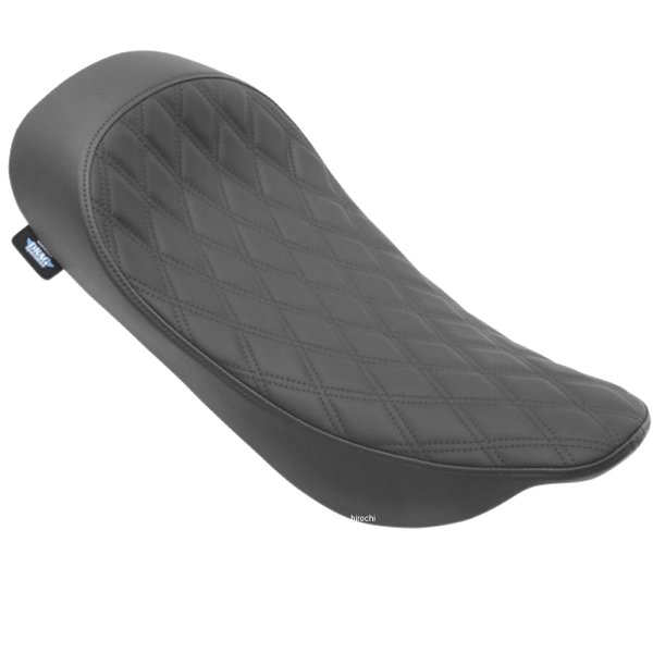 0801-1155 DRAG ソロシート ロープロファイル 97年-07年 ツーリング ダイヤモンド/黒ステッチ