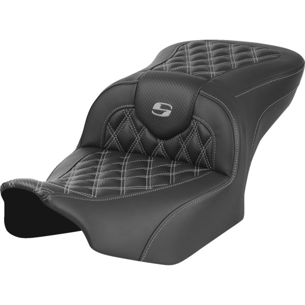 0801-1781 サドルメン Saddlemen シート ROADSOFA LS CF GREY ステッチ
