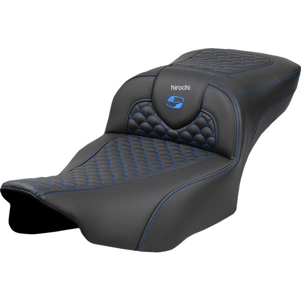 823-07-20901 サドルメン Saddlemen SEAT ROADSOFA DRAGON BLUE STITCH EXT RCH