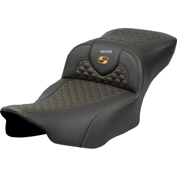 823-07-20907 サドルメン Saddlemen SEAT ROADSOFA DRAGON GOLD STITCH EXT RCH