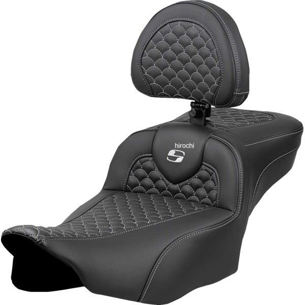 823-07-209B5 サドルメン Saddlemen SEAT ROADSOFA DRAGON SILVER STITCH W/DR BR EXT RCH