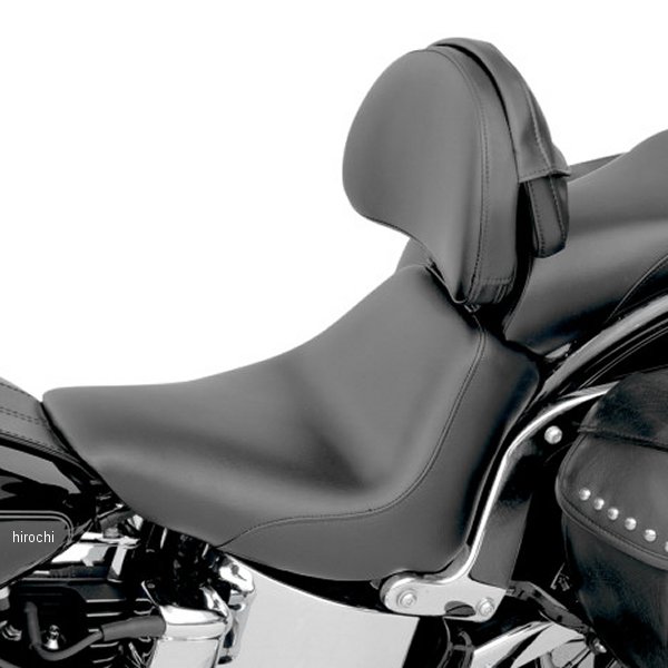0802-0595 806-12-0041 サドルメン Saddlemen ソロシートヒールダウン 08年-17年 FLSTF バックレスト付き