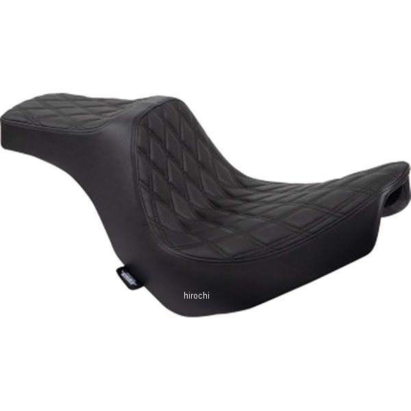 0802-1491 DRAG シート PREDATOR3 ダブルダイヤモンド 20年-23年 FXLRS 黒/ブラックステッチ