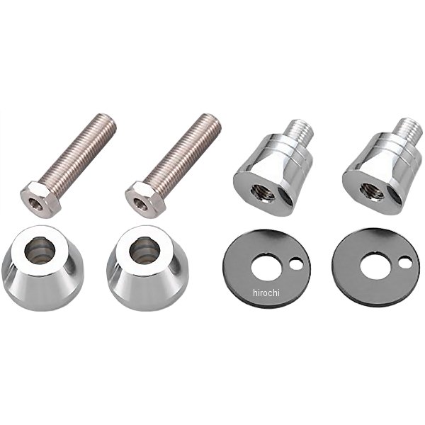 080303-06 ポッシュ POSH ボルトオンウインカーステーセット 03年-05年 GSX1400、イナズマ、インパルス ZRタイプ 黒