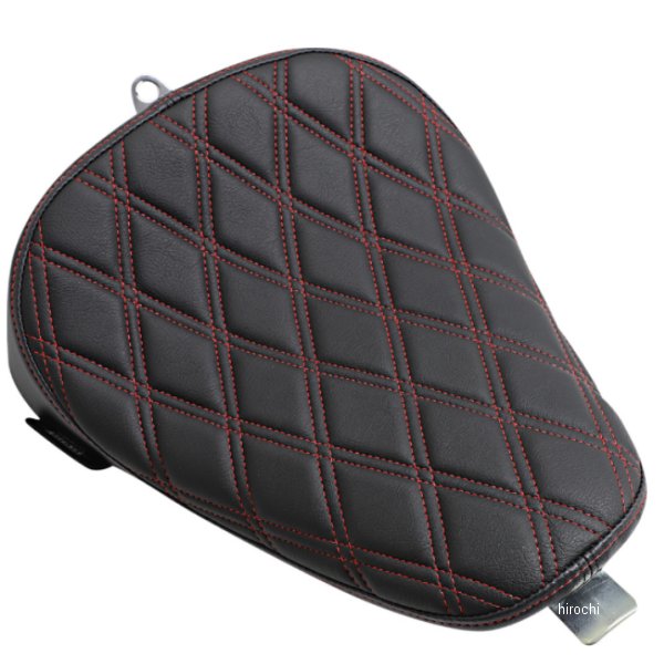 0804-0741 DRAG シート ソロ ボバー 04年以降 XL ダイヤモンド/赤