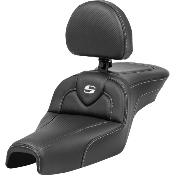 0804-0793 サドルメン Saddlemen シート ROADSOFA CF W/ バックレスト