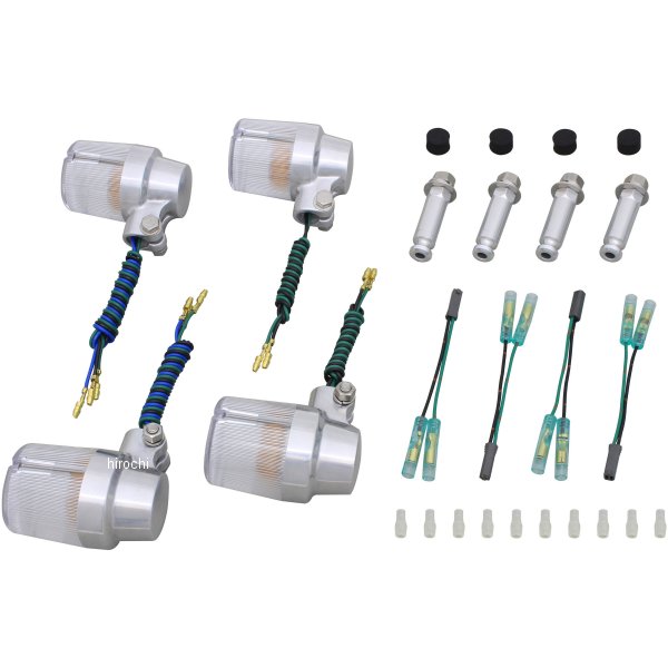 080494-23 ポッシュ POSH ウインカーセット スーパーバイク GSX1400 バフ/クリア