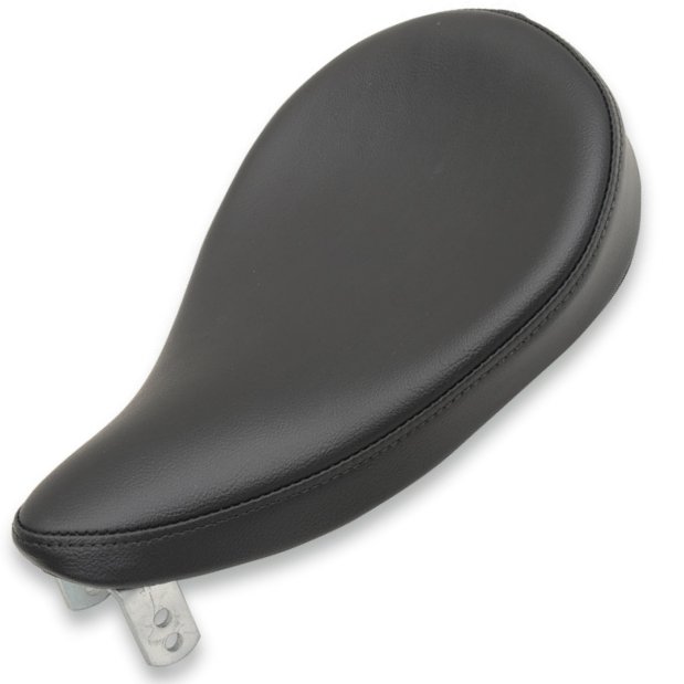 0806-0109 DRAG シート ソロ スプリング 小 黒ビニール/無地