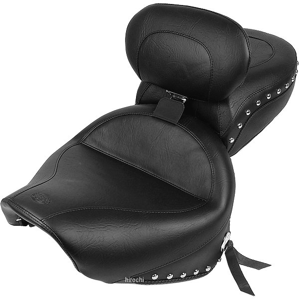 0810-0407 79190 マスタング Mustang シート ワイド ツーリング ドライバーバックレスト、スタッド付き 99年以降 ロードスター XV1600A