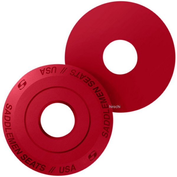 0820-0130 14707RD サドルメン Saddlemen SEAT FENDER WASHER RED