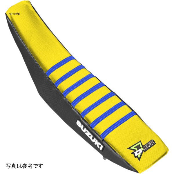 0821-3189 D'cor Visuals シートカバー 04年-18年 RM-Z 250 黒/イエロー/青