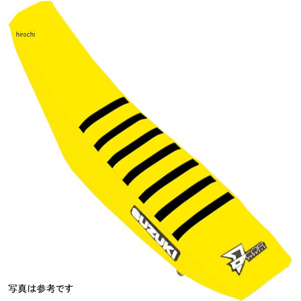 0821-3192 D'cor Visuals シートカバー 04年-18年 RM-Z 250 黒/イエロー