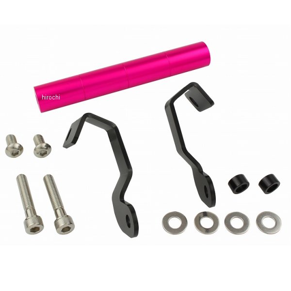 087179-32 ポッシュ POSH 車種専用 スマートフォンホルダーマウントステー 18年-23年 GSX125R ピンク