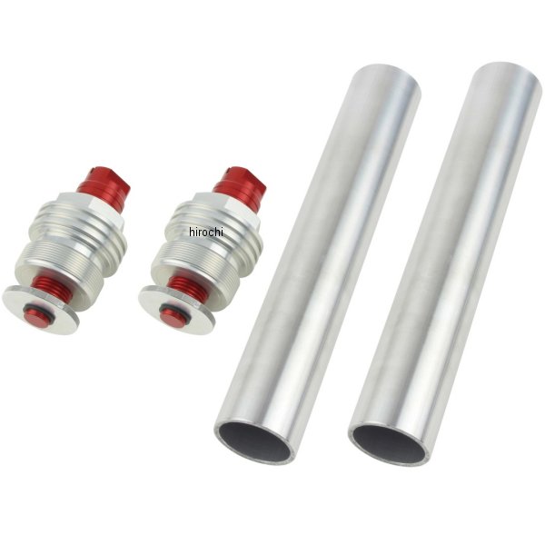 088066-02 ポッシュ POSH イニシャルアジャスタ－ 17年 GSX250R タイプⅡ シルバー/赤