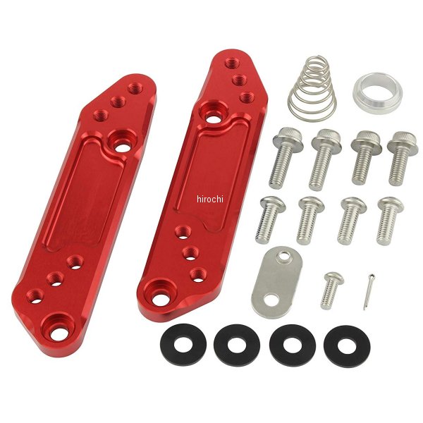 088072-02 ポッシュ POSH ステップアッププレート 17年-18年 GSX250R 赤