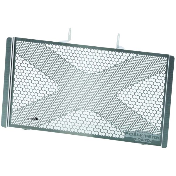 088105 ポッシュ POSH ラジエターコアガード 17年 GSX250R、GSX250FX ステンレス