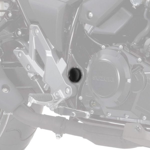 089000 ピラミッドプラスチック Pyramid Plastics フレームエンドキャップ 18年-22年 DL250 V-Strom 黒
