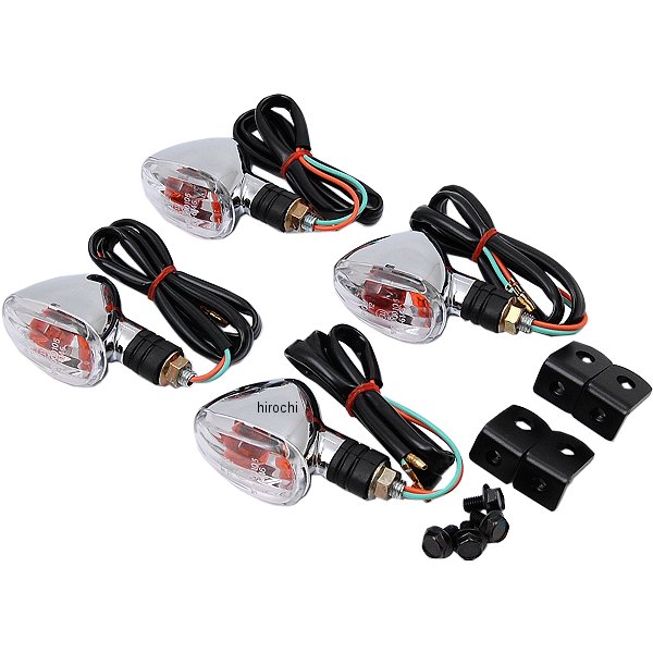 09-03-0907 SP武川 ストリームラインウインカーSET Ape50/100