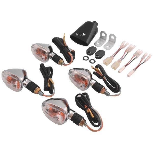 09-03-0929 SP武川 ストリームライン ウインカーキット/メッキ/KSR110、KSR-I/II