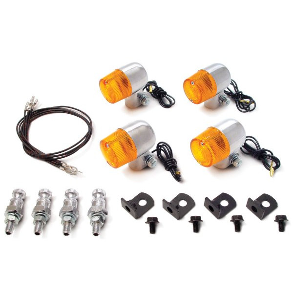 09-03-0941 SP武川 ノーマル車用丸型Sタイプウインカーセット Ape50/100